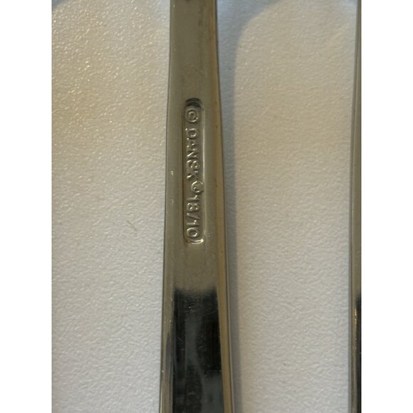 Set of 12 Dansk Meridian Pattern Glossy 18/10 Stainless Steel Salad Forks 7.75” - Picture 8 of 8